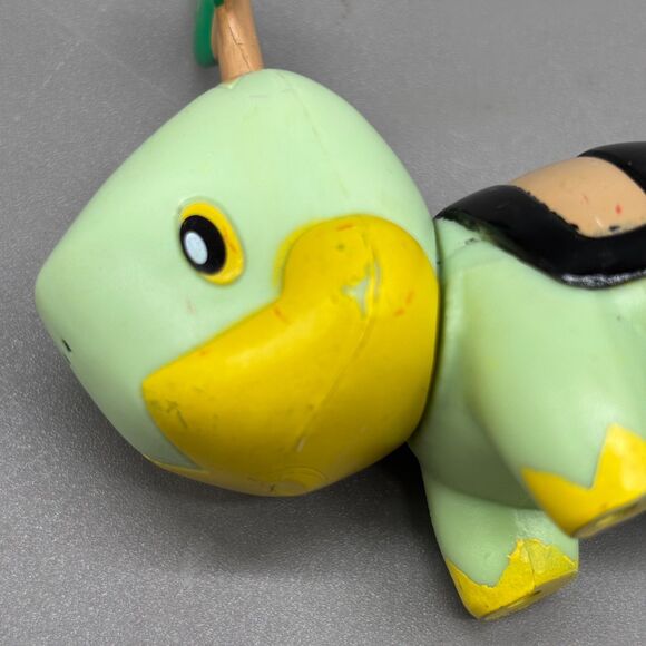 Turtwig Pokemon Figure 2007 Jakks Pacific Vinyl Toy Gen 4 Diamond Pearl Series - Picture 5 of 8
